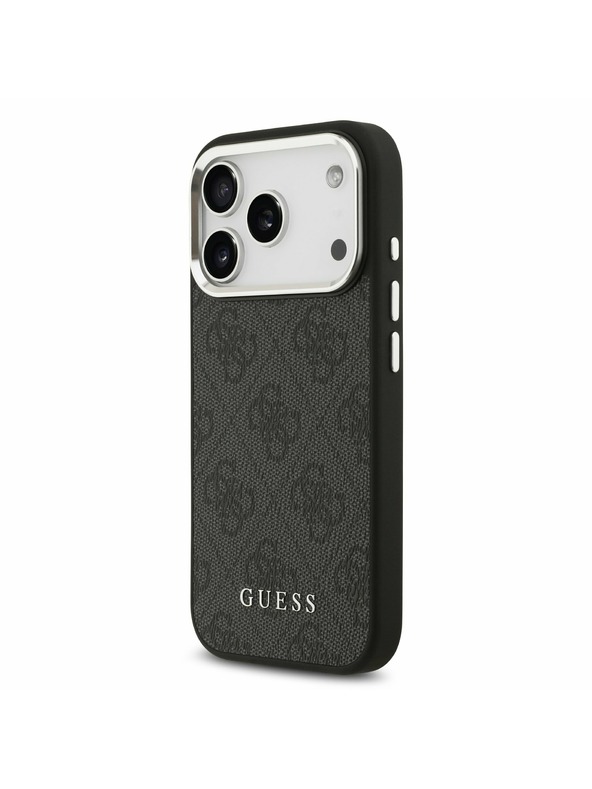 Guess Guess 4G MagSafe Zadný kryt pre iPhone 17 Pro Black