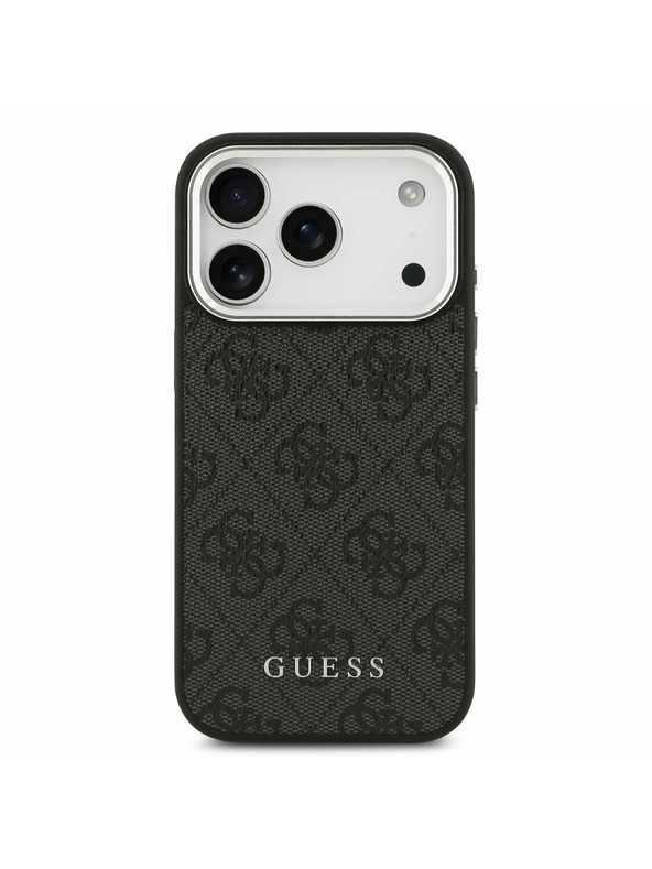 Guess Guess 4G MagSafe Zadný kryt pre iPhone 17 Pro Black