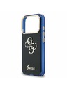 Guess Guess IML 4G Script Metal Logo Zadný kryt pre iPhone 17 Pro Blue