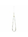 Guess Guess IML Glitter Script Strap MagSafe Zadný kryt pre iPhone 17 Pro Transparent