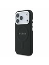 Guess Guess PU Saffiano MagSafe Zadný kryt pre iPhone 17 Pro Black
