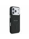 Guess Guess PU Saffiano MagSafe Zadný kryt pre iPhone 17 Pro Black
