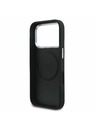 Guess Guess PU Saffiano MagSafe Zadný kryt pre iPhone 17 Pro Black
