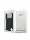 Guess Guess PU Saffiano MagSafe Zadný kryt pre iPhone 17 Pro Black