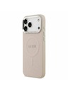 Guess Guess PU Saffiano MagSafe Zadný kryt pre iPhone 17 Pro Pink
