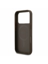 Guess Guess PU Leather 4G Colored Ring MagSafe Zadný kryt pre iPhone 17 Pro Brown
