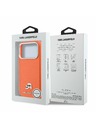 Karl Lagerfeld Karl Lagerfeld PU Karl and Choupette Heads Pins MagSafe Zadný kryt pre iPhone 17 Pro Orange