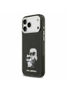 Karl Lagerfeld Karl Lagerfeld IML Aquarelle Karl and Choupette Zadný kryt pre iPhone 17 Pro Black