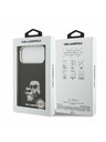 Karl Lagerfeld Karl Lagerfeld IML Aquarelle Karl and Choupette Zadný kryt pre iPhone 17 Pro Black
