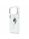 Karl Lagerfeld Karl Lagerfeld IML Choupette Peekaboo MagSafe Zadný kryt pre iPhone 17 Pro Transparent