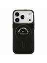 Karl Lagerfeld Karl Lagerfeld PU RSG Logo MagSafe Zadný kryt pre iPhone 17 Pro Black