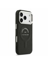 Karl Lagerfeld Karl Lagerfeld PU RSG Logo MagSafe Zadný kryt pre iPhone 17 Pro Black