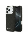 Karl Lagerfeld Karl Lagerfeld Grained PU Repeated Logo MagSafe Zadný kryt pre iPhone 17 Pro Black