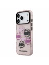 Karl Lagerfeld Karl Lagerfeld IML Multi K&CH Heads Zadný kryt pre iPhone 17 Pro Pink