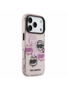 Karl Lagerfeld Karl Lagerfeld IML Multi K&CH Heads Zadný kryt pre iPhone 17 Pro Pink