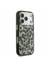 Karl Lagerfeld Karl Lagerfeld IML Leopard MagSafe Zadný kryt pre iPhone 17 Pro Brown