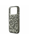 Karl Lagerfeld Karl Lagerfeld IML Leopard MagSafe Zadný kryt pre iPhone 17 Pro Brown