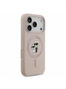 Karl Lagerfeld Karl Lagerfeld Liquid Silicone Karl and Choupette MagSafe Zadný kryt pre iPhone 17 Pro Pink