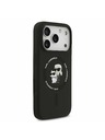 Karl Lagerfeld Karl Lagerfeld Liquid Silicone Karl and Choupette MagSafe Zadný kryt pre iPhone 17 Pro Black