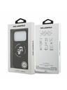 Karl Lagerfeld Karl Lagerfeld Liquid Silicone Karl and Choupette MagSafe Zadný kryt pre iPhone 17 Pro Black