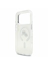 Karl Lagerfeld Karl Lagerfeld IML K&CH Heads Metal Frame MagSafe Zadný Kryt pre iPhone 17 Pro Transparent