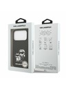 Karl Lagerfeld Karl Lagerfeld Liquid Silicone K&CH Sketch MagSafe Zadný Kryt pre iPhone 17 Pro Black