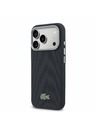 Lacoste Lacoste PVC Petit Pique Semi Wrap MagSafe Kryt pre iPhone 17 Pro Navy