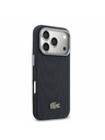 Lacoste Lacoste PVC Petit Pique Semi Wrap MagSafe Kryt pre iPhone 17 Pro Navy