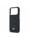 Lacoste Lacoste PVC Petit Pique Semi Wrap MagSafe Kryt pre iPhone 17 Pro Navy