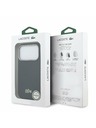 Lacoste Lacoste PVC Petit Pique Semi Wrap MagSafe Kryt pre iPhone 17 Pro Navy