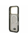 Lacoste Lacoste PC/TPU Frosted Finish Gold Logo MagSafe Zadný Kryt pre iPhone 17 Pro Black