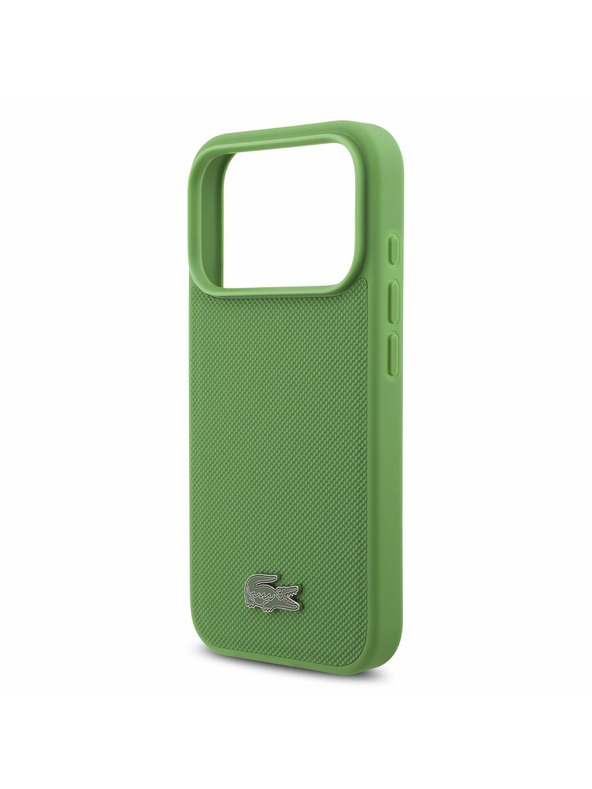 Lacoste Lacoste Iconic Petit Pique MagSafe Zadný Kryt + Peňaženka pre iPhone 17 Pro Green