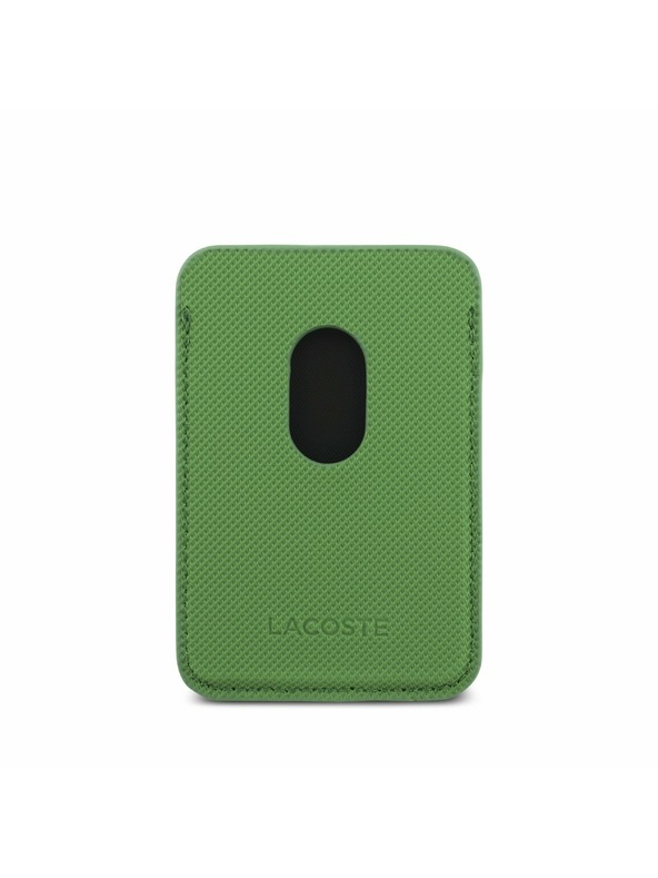 Lacoste Lacoste Iconic Petit Pique MagSafe Zadný Kryt + Peňaženka pre iPhone 17 Pro Green