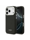 Lacoste Lacoste PU Leather Champs Elysees MagSafe Zadný Kryt pre iPhone 17 Pro Black