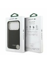 Lacoste Lacoste PU Leather Champs Elysees MagSafe Zadný Kryt pre iPhone 17 Pro Black