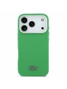 Lacoste Lacoste PVC Iconic Petit Pique Metal Logo MagSafe Zadný Kryt pre iPhone 17 Pro Green