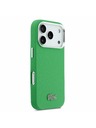 Lacoste Lacoste PVC Iconic Petit Pique Metal Logo MagSafe Zadný Kryt pre iPhone 17 Pro Green