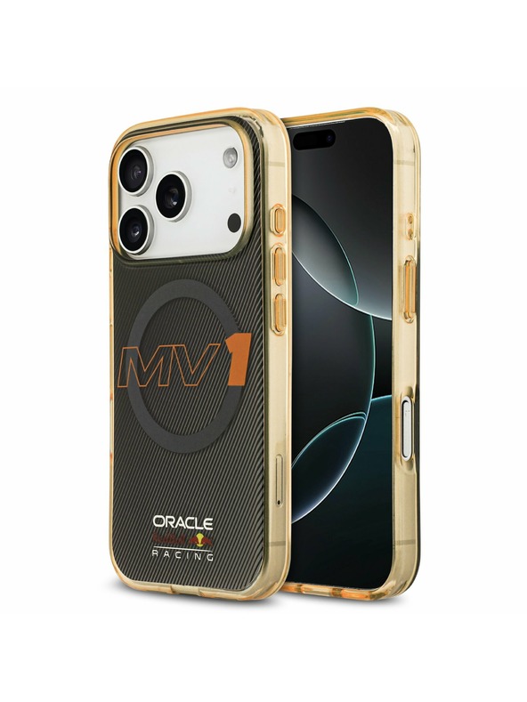 Red Bull Red Bull PC Double Layer MV1 MagSafe Zadný Kryt pre iPhone 17 Pro Grey