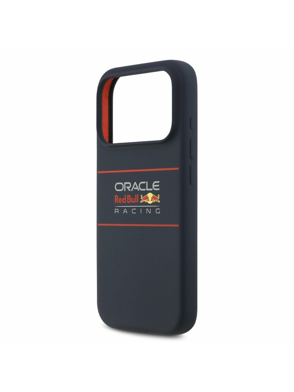 Red Bull Red Bull Silicone Horizontal Logo MagSafe Zadný Kryt pre iPhone 17 Pro Navy