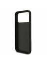 Guess Guess PU Fixed Glitter 4G Metal Logo Zadný Kryt pre iPhone 17 Pro Max Black