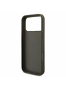 Guess Guess PU 4G Metal Logo Zadný Kryt pre iPhone 17 Pro Max Brown