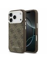 Guess Guess 4G MagSafe Zadný Kryt pre iPhone 17 Pro Max Brown