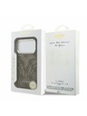 Guess Guess 4G MagSafe Zadný Kryt pre iPhone 17 Pro Max Brown