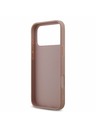Guess Guess PU Fixed Glitter 4G Metal Logo Zadný Kryt pre iPhone 17 Pro Max Pink