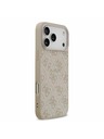 Guess Guess PU Leather 4G Colored Ring MagSafe Zadný Kryt pre iPhone 17 Pro Max Pink