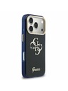 Guess Guess IML 4G Script Metal Logo Zadný Kryt pre iPhone 17 Pro Max Blue