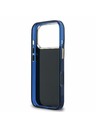 Guess Guess IML 4G Script Metal Logo Zadný Kryt pre iPhone 17 Pro Max Blue