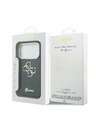 Guess Guess IML 4G Script Metal Logo Zadný Kryt pre iPhone 17 Pro Max Blue