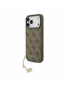 Guess Guess 4G Charm MagSafe Zadný Kryt pre iPhone 17 Pro Max Tone on Tone Brown