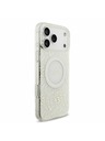 Guess Guess IML Flowers Allover Strap MagSafe Zadný Kryt pre iPhone 17 Pro Max White